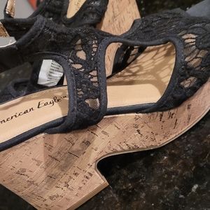 American Eagle wedge shoes